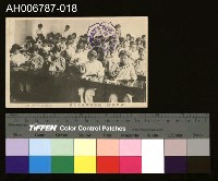 藏品(艋舸公學校女生徒風俗明信片)的圖片